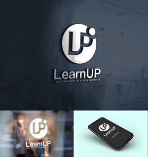 中津留　正倫 (cpo_mn)さんの学びを通じてキャリアアップを目指す人のためのWebメディア「LearnUp」のロゴ&ファビコンへの提案
