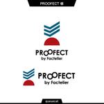 queuecat (queuecat)さんのアパレルブランド ファクトリエの機能性衣料(撥水など防汚れ)の「PROOFECT」 のロゴデザインへの提案