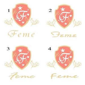 lennon (lennon)さんのイベント企画会社「Feme」のロゴ作成への提案