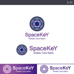 rochas (rochas)さんのホリスティックケアサロン「SpaceKeY」のロゴへの提案