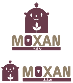 CF-Design (kuma-boo)さんの「MOXAN （木さん）」のロゴ作成（商標登録ナシ）への提案