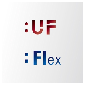 Design  KAI GRAPH (hanakoromo)さんの「UF （アーバンフラッツ）及び　Flex　（フレックス）　」のロゴ作成への提案