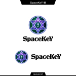 queuecat (queuecat)さんのホリスティックケアサロン「SpaceKeY」のロゴへの提案