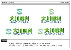 kometogi (kometogi)さんの眼科医院のロゴ制作への提案