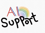 多田 竜之介 (RyunosukeTada)さんの株式会社AI supportのLGBT版のロゴへの提案