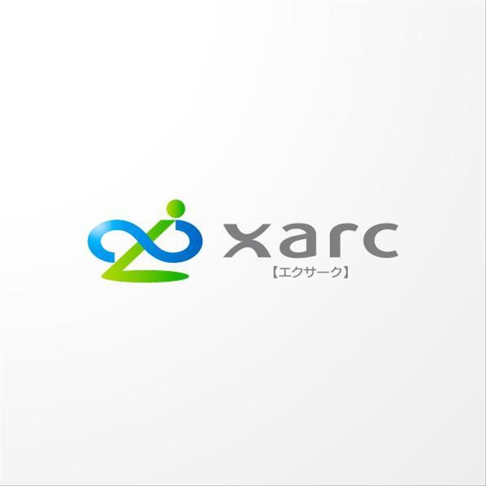 「xarc   (エクサーク）」のロゴ作成