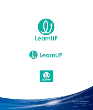 invest (invest)さんの学びを通じてキャリアアップを目指す人のためのWebメディア「LearnUp」のロゴ&ファビコンへの提案