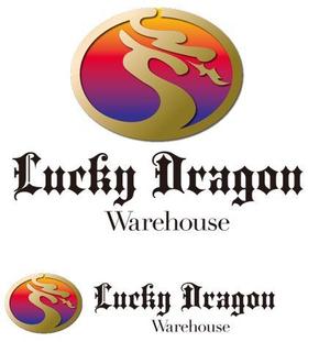 CF-Design (kuma-boo)さんの「Lucky Dragon Warehouse」のロゴ作成への提案
