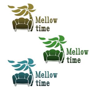 ももひき (momo_04)さんのリラクゼーションサロン   「Mellow time」のロゴへの提案