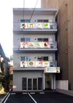 d-graphic  (d-graphic)さんの広島にある民泊の看板用イラストデザインへの提案