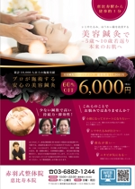 T-Sakou ()さんの美容鍼灸サロンのチラシデザイン-A4サイズへの提案