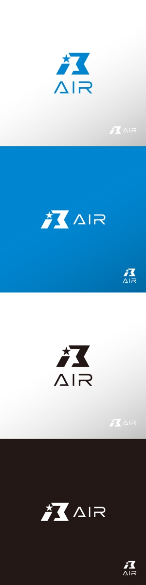 doremi (doremidesign)さんの空調業（エアコン業）です。「AIR」を使ったロゴ作成依頼への提案