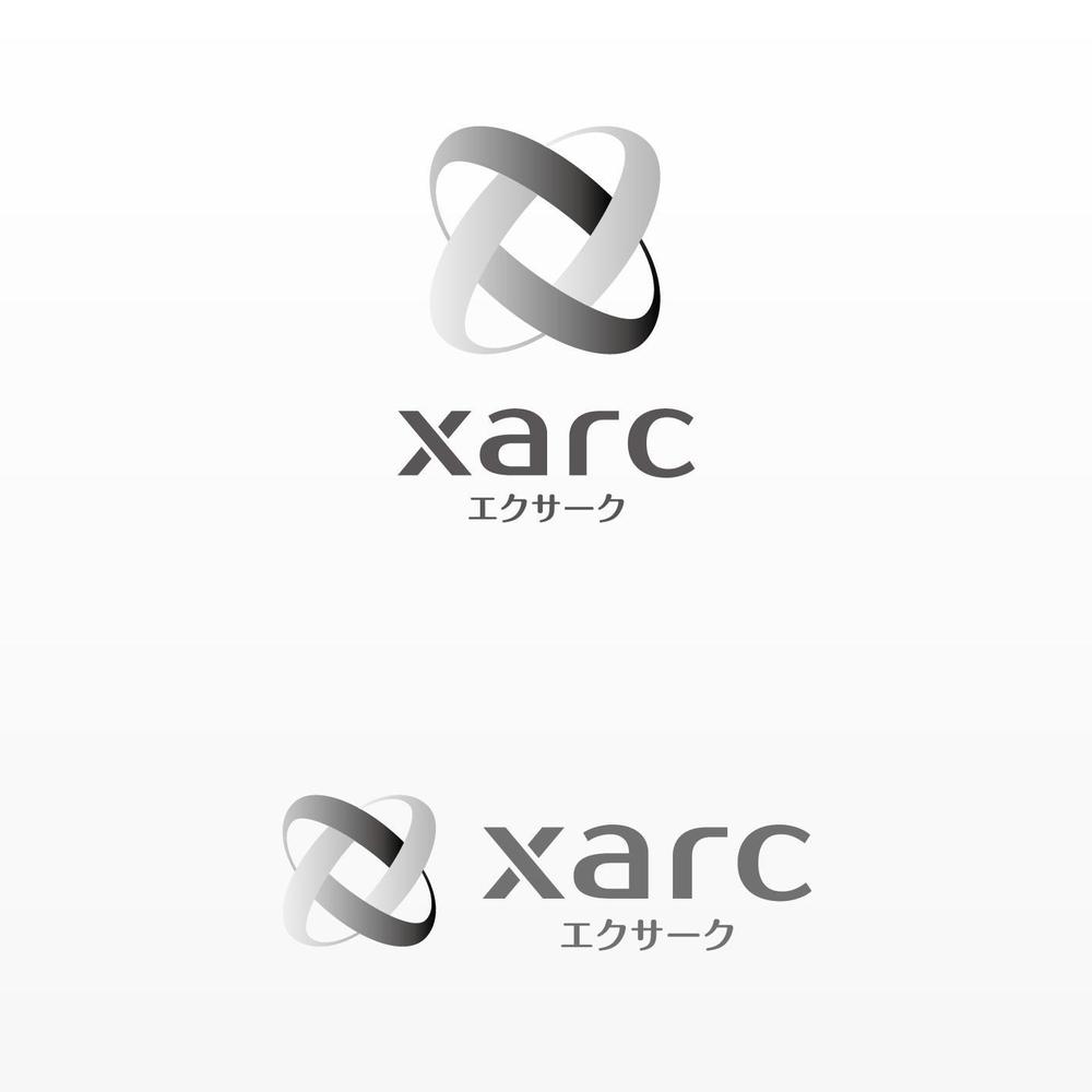 「xarc   (エクサーク）」のロゴ作成