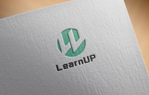 カワシーデザイン (cc110)さんの学びを通じてキャリアアップを目指す人のためのWebメディア「LearnUp」のロゴ&ファビコンへの提案