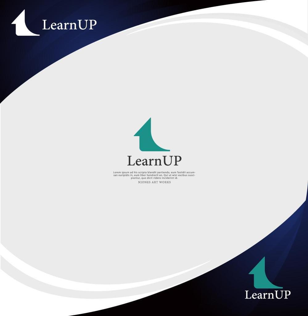 学びを通じてキャリアアップを目指す人のためのWebメディア「LearnUp」のロゴ&ファビコン