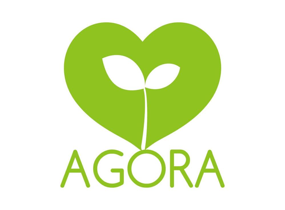 「AGORA」のロゴ作成