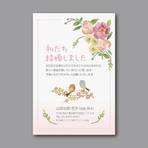 hold_out (hold_out)さんの結婚報告のはがきの作成への提案