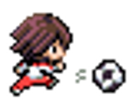 kuma (rumia65)さんのサッカーサイトのキャラクターをドット絵で制作への提案