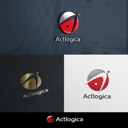 utamaru (utamaru)さんのコンサルティング会社「Actlogica」のコーポレートロゴへの提案