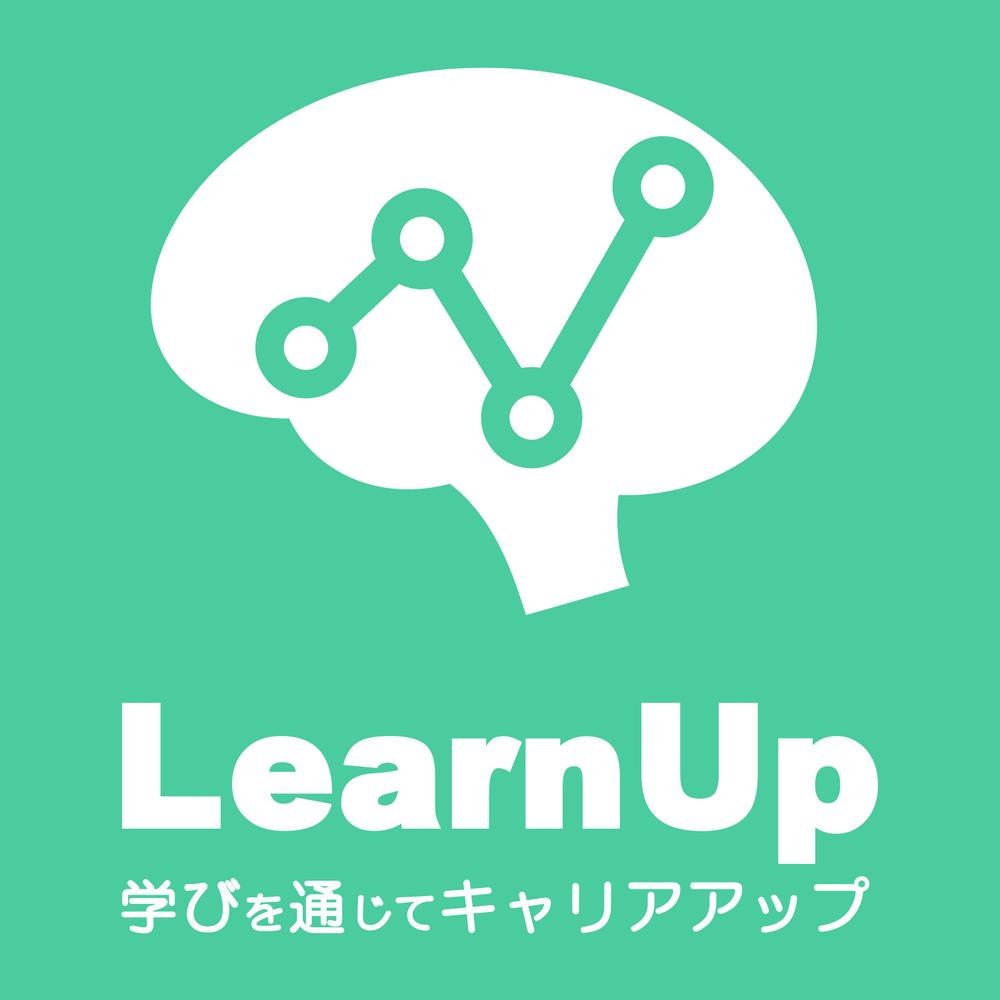 学びを通じてキャリアアップを目指す人のためのWebメディア「LearnUp」のロゴ&ファビコン