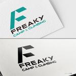 pTree LABO (torch_tree)さんのキャンプ用品とボルダリングジム「CAMP ＆ CLIMBING　FREAKY」のロゴへの提案