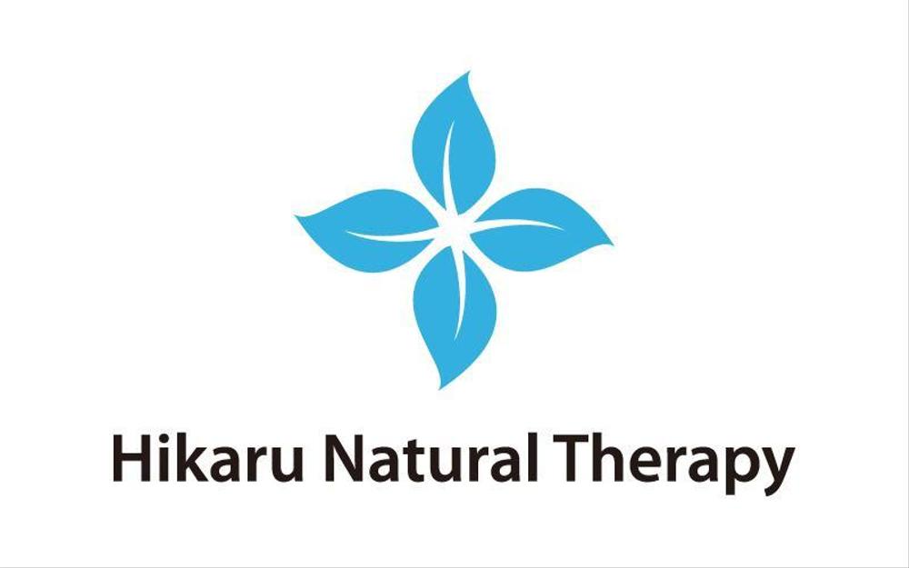 「Hikaru  Natural Therapy」のロゴ作成