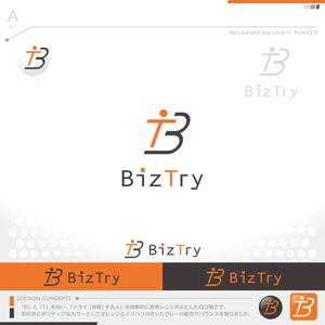 okam- (okam_free03)さんの不動産会社新規設立『株式会社BizTry』のロゴへの提案