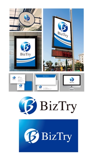 King_J (king_j)さんの不動産会社新規設立『株式会社BizTry』のロゴへの提案