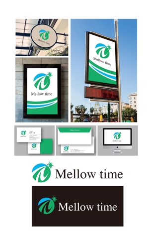 King_J (king_j)さんのリラクゼーションサロン   「Mellow time」のロゴへの提案
