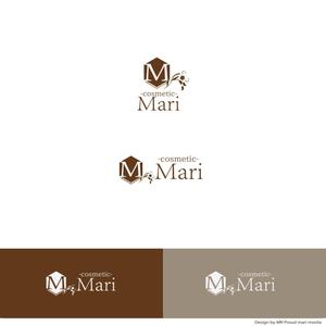 mari21 (mari-21)さんの化粧品店のロゴサインへの提案