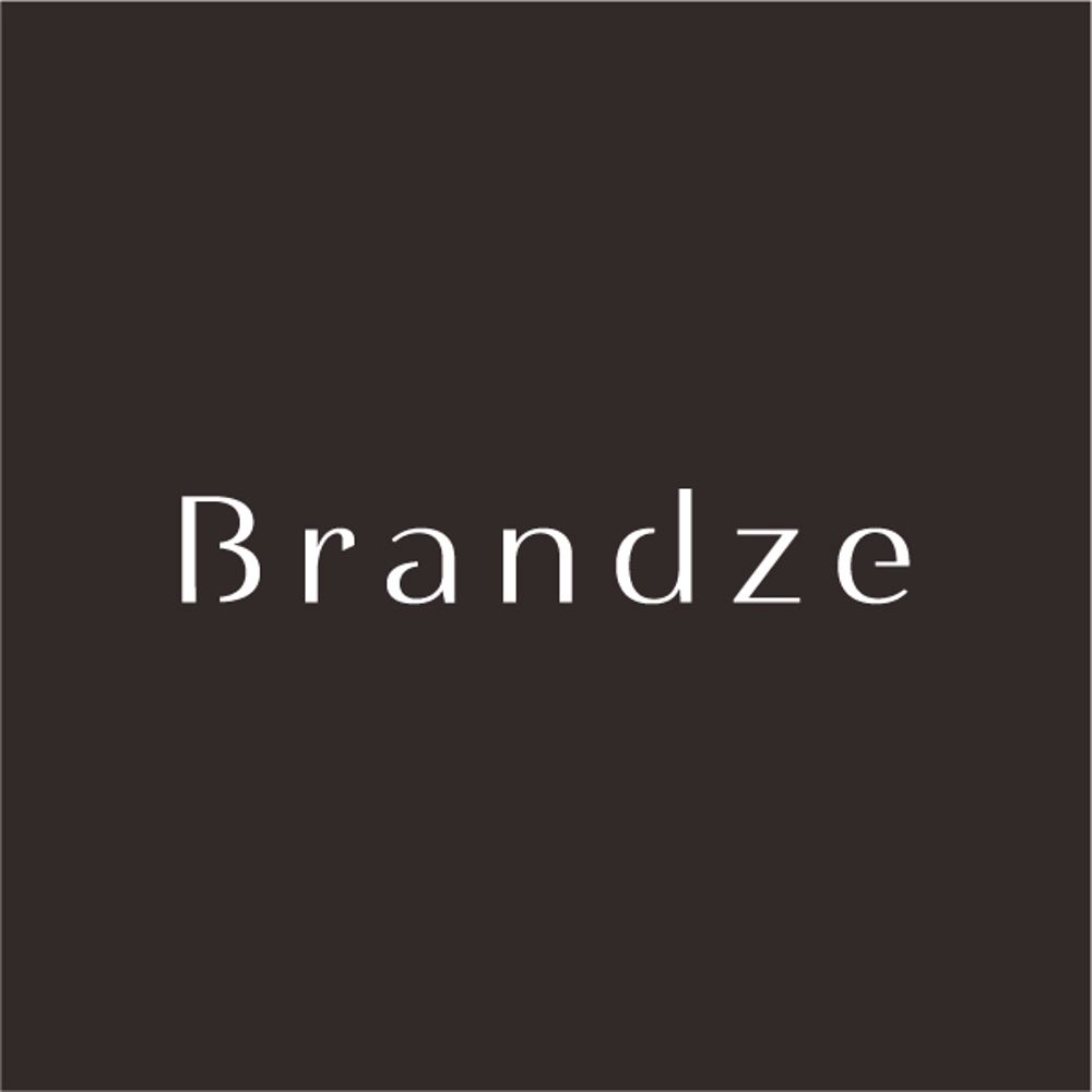 インテリア輸入商社「Brandze(ブランゼ)」のロゴ