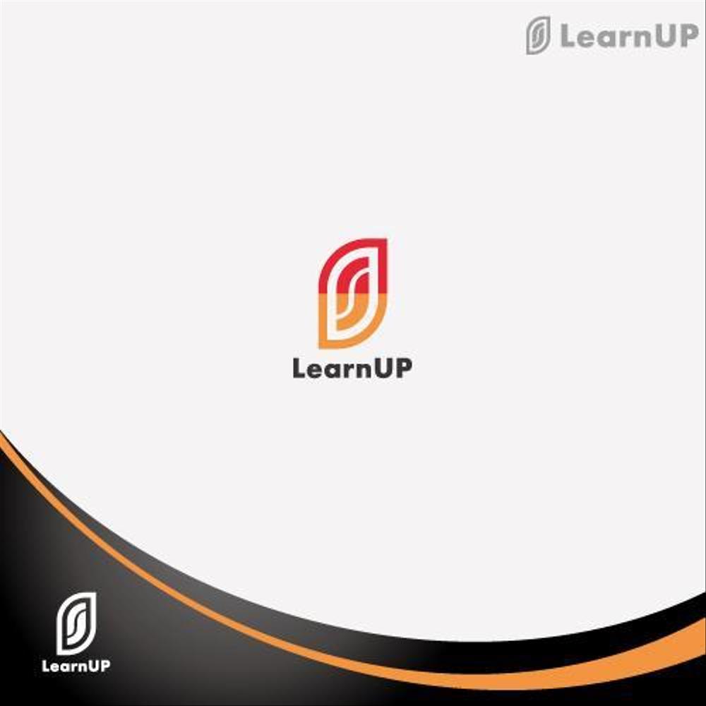 学びを通じてキャリアアップを目指す人のためのWebメディア「LearnUp」のロゴ&ファビコン