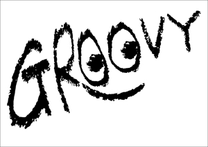 semiacojpさんの「GROOVY」のロゴ作成への提案