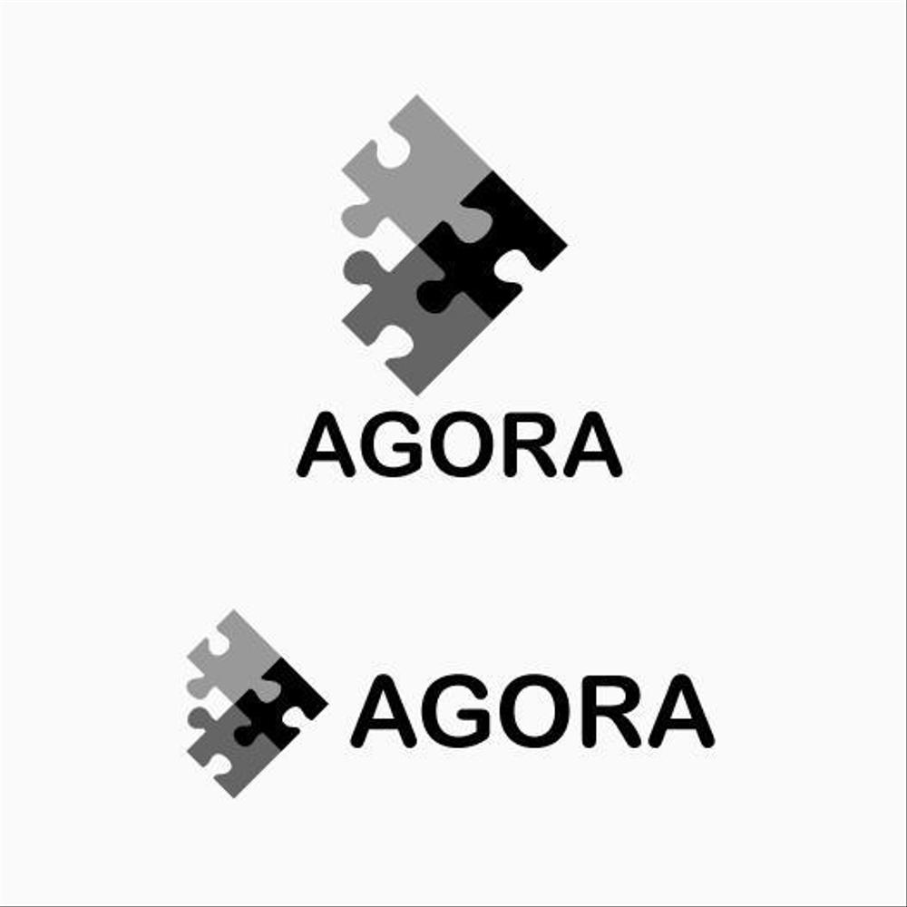 「AGORA」のロゴ作成