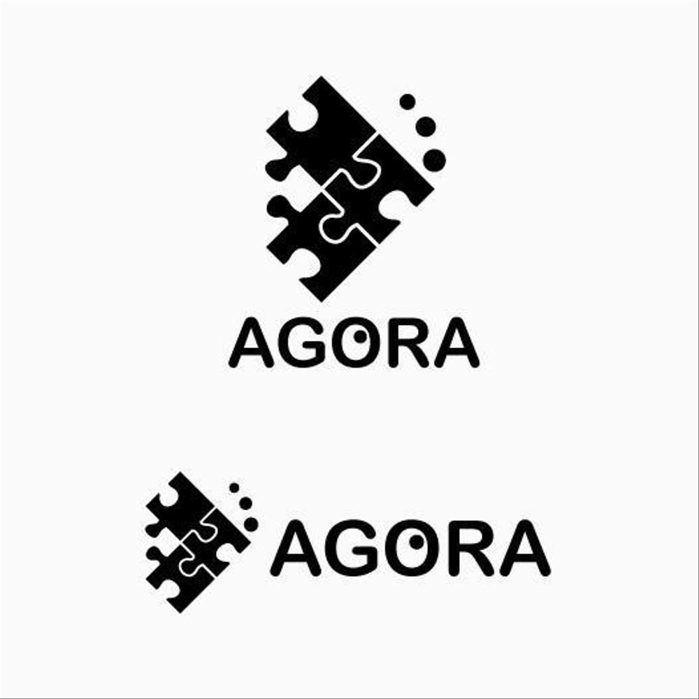 「AGORA」のロゴ作成