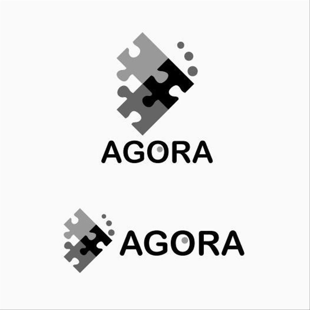 「AGORA」のロゴ作成