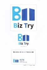 内山隆之 (uchiyama27)さんの不動産会社新規設立『株式会社BizTry』のロゴへの提案