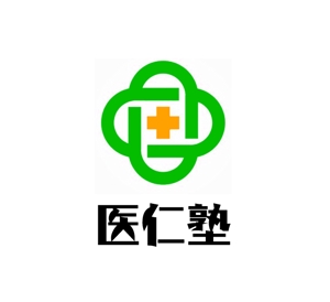 ぽんぽん (haruka0115322)さんの医療系企業担当者の勉強会『医仁塾』のロゴへの提案