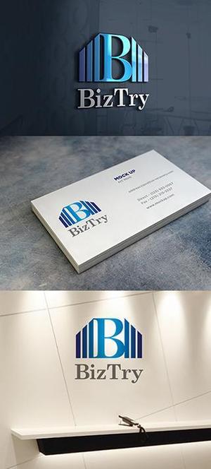 s m d s (smds)さんの不動産会社新規設立『株式会社BizTry』のロゴへの提案