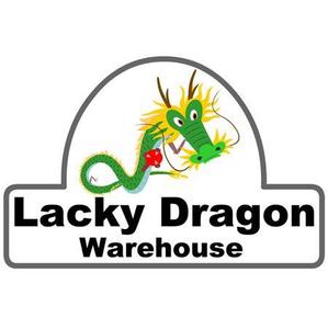 キーウィ (chara-mill)さんの「Lucky Dragon Warehouse」のロゴ作成への提案