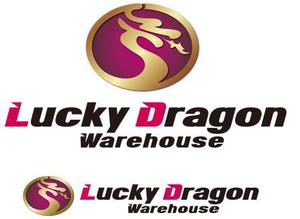 CF-Design (kuma-boo)さんの「Lucky Dragon Warehouse」のロゴ作成への提案