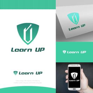 fortunaaber ()さんの学びを通じてキャリアアップを目指す人のためのWebメディア「LearnUp」のロゴ&ファビコンへの提案