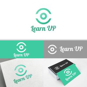 minervaabbe ()さんの学びを通じてキャリアアップを目指す人のためのWebメディア「LearnUp」のロゴ&ファビコンへの提案