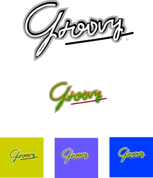 will-1000さんの「GROOVY」のロゴ作成への提案
