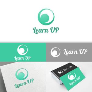 minervaabbe ()さんの学びを通じてキャリアアップを目指す人のためのWebメディア「LearnUp」のロゴ&ファビコンへの提案