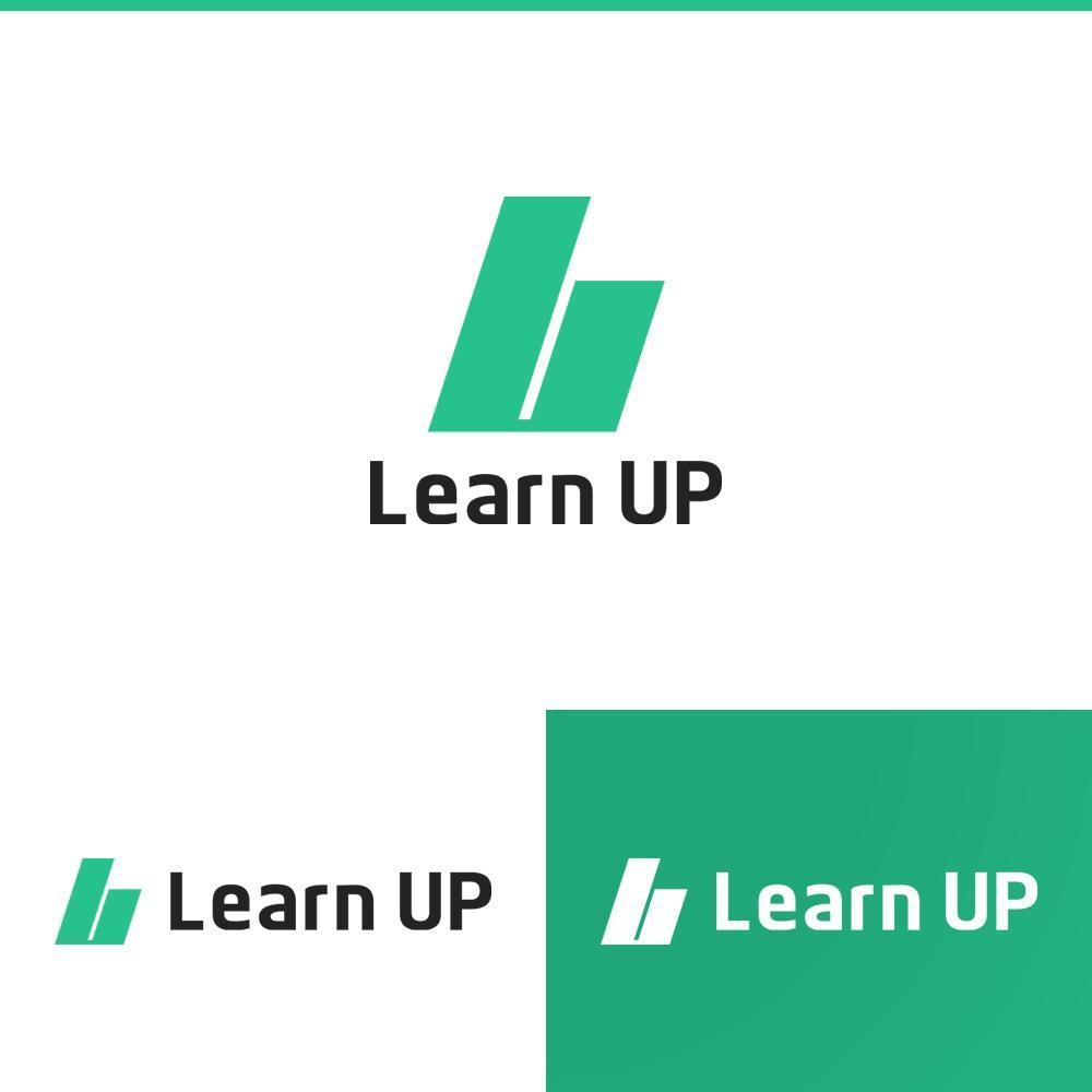 学びを通じてキャリアアップを目指す人のためのWebメディア「LearnUp」のロゴ&ファビコン