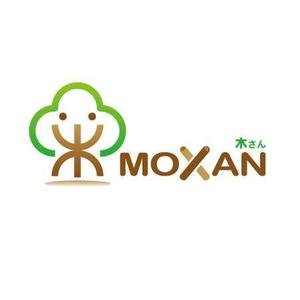 さんの「MOXAN （木さん）」のロゴ作成（商標登録ナシ）への提案