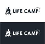 HAND (Handwerksmeister)さんの登山・アウトドアサークル「LIFE CAMP（ライフキャンプ）」のロゴへの提案