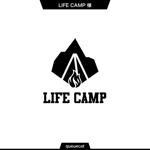 queuecat (queuecat)さんの登山・アウトドアサークル「LIFE CAMP（ライフキャンプ）」のロゴへの提案
