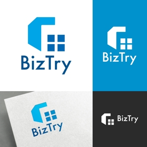 venusable ()さんの不動産会社新規設立『株式会社BizTry』のロゴへの提案